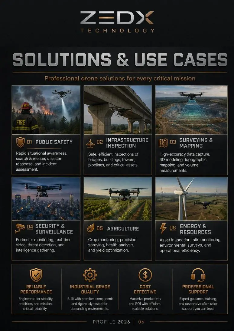 Drone use cases