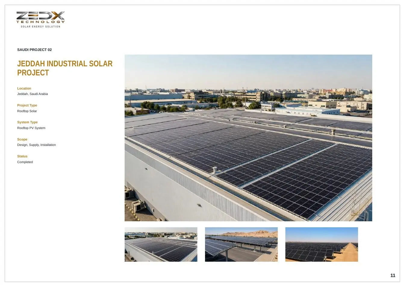 Jeddah industrial solar