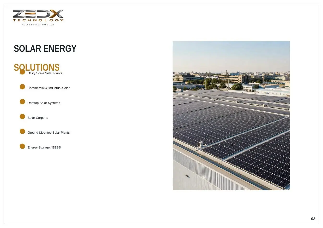 Solar solutions