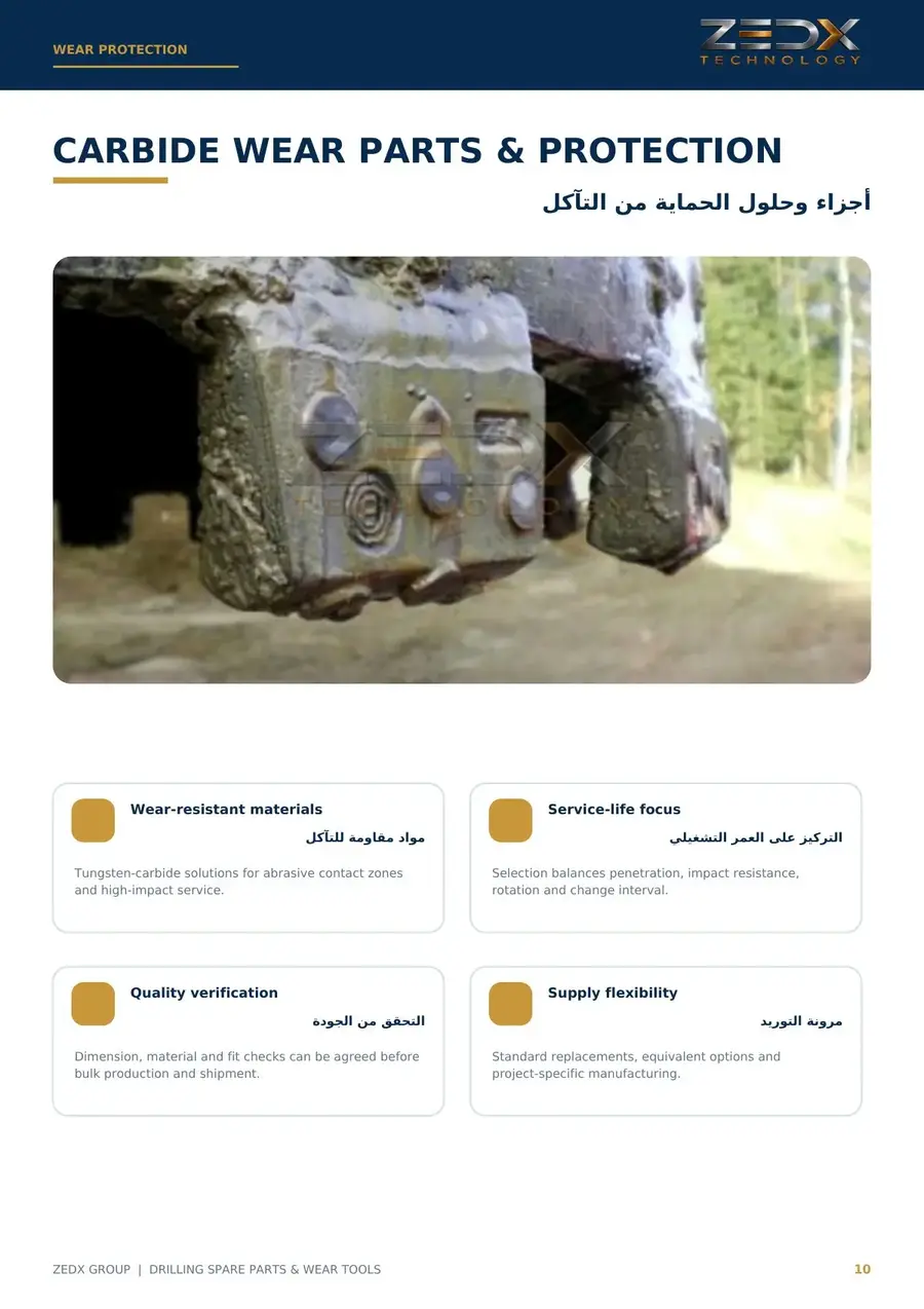Drilling spare parts catalog page 10