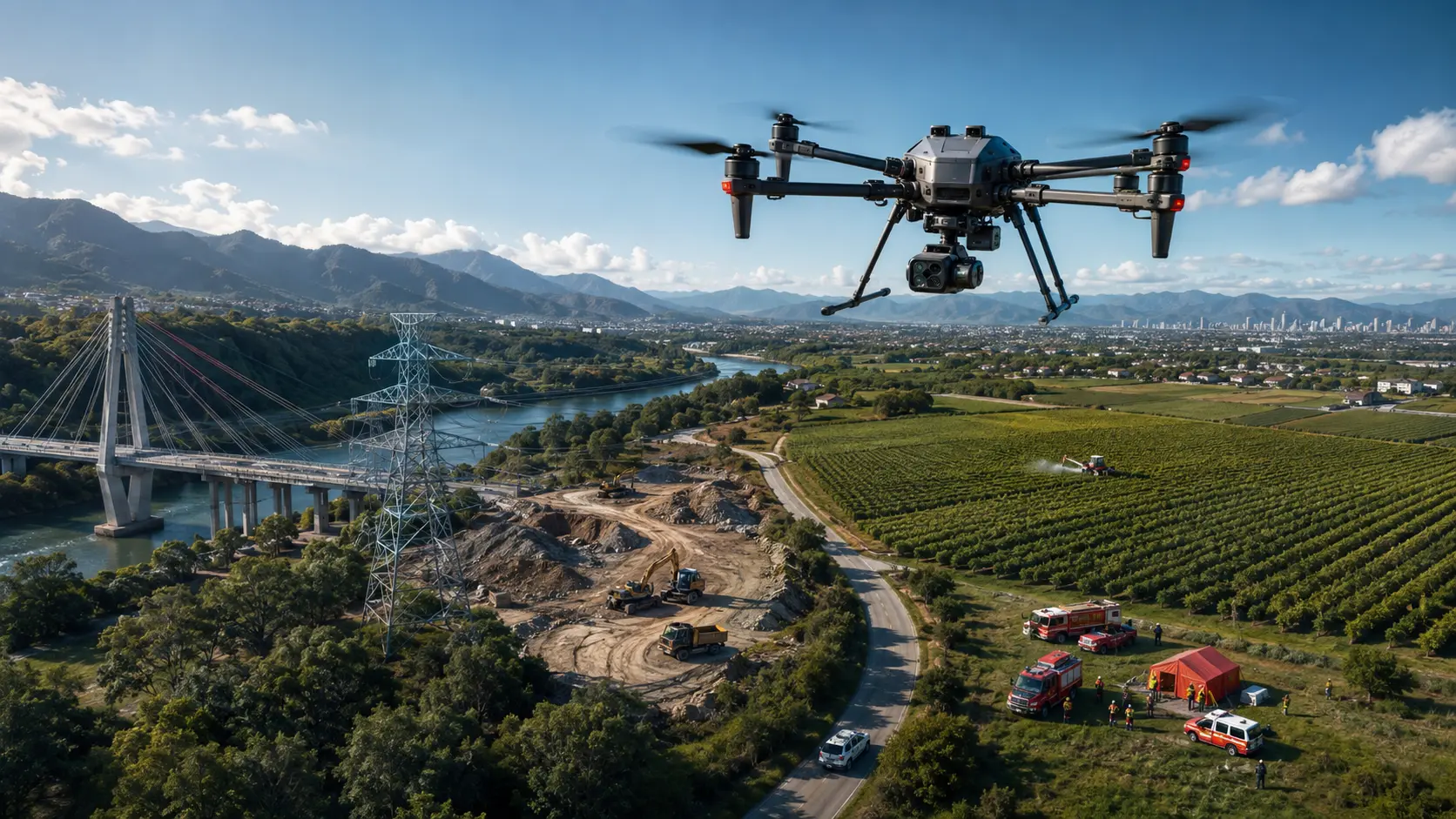Drone applications and mission use