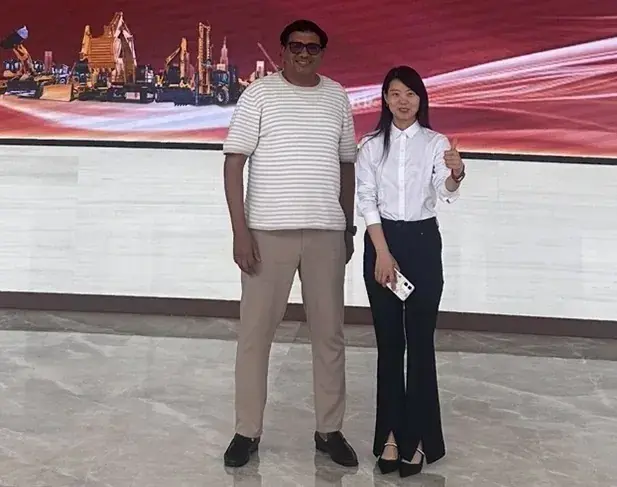 Machinery showroom visit