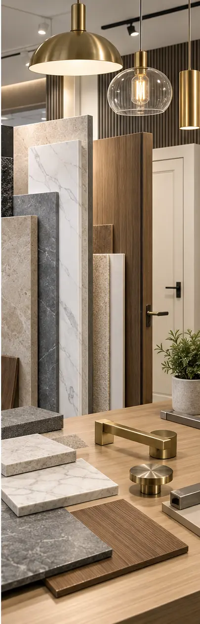 Building and finishing materials supply